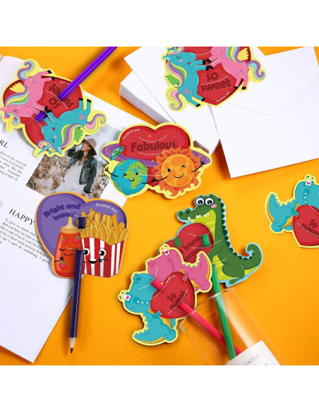 36 Tarjetas Rascables San Valentín Outus con Aromas Únicos