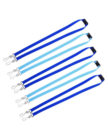 Cinta para Mascarilla Wisdompro 5 Piezas con Hebilla Azul