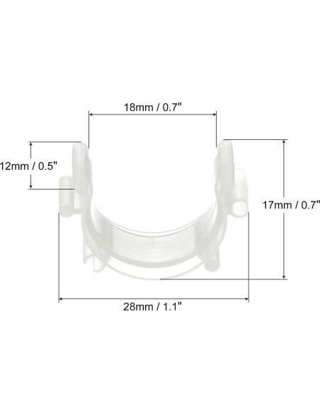 Clips para Bobinas de Costura PATIKIL - 80 Sujetadores Plásticos
