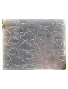 Plantilla de Embossing Kwan Crafts 12.1x15.2cm Plástico