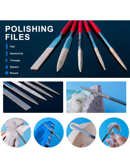 Kit de Pulido de Resina LET'S RESIN 33 Piezas Herramientas