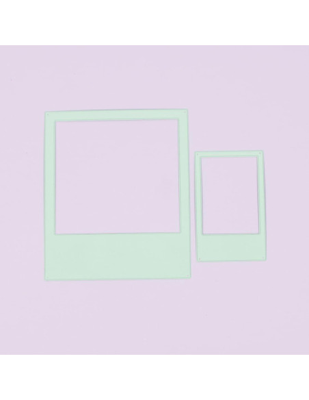 Juego de Troqueles Craftelier - Marcos Polaroid 2 Piezas