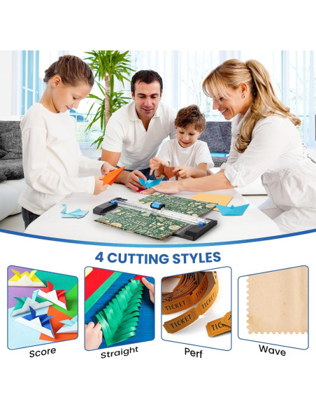 Cortadora de Papel MYWJDF 30.48 cm con 5 Cabezas de Corte