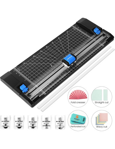 Cortadora de Papel MYWJDF 30.48 cm con 5 Cabezas de Corte