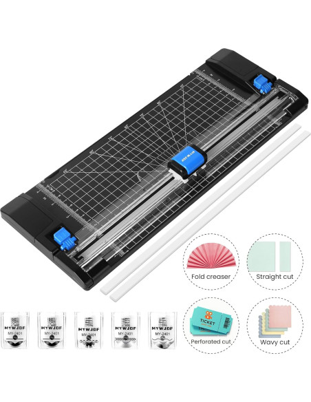 Cortadora de Papel MYWJDF 30.48 cm con 5 Cabezas de Corte