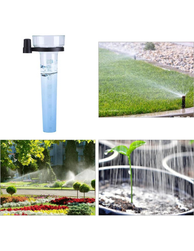 Tubo de Lluvia de Plástico Hztyyier 35mm para Jardín 24.5cm