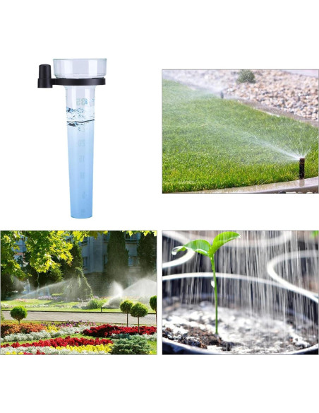 Tubo de Lluvia de Plástico Hztyyier 35mm para Jardín 24.5cm