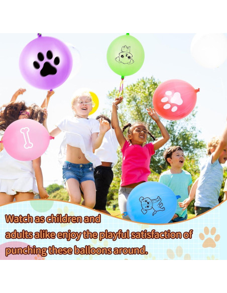 36 Globos de Golpe Temáticos de Perro HSLCGF para Fiestas