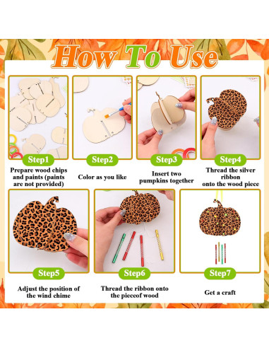 Kit de Manualidades de Calabaza 3D RZJSLSHANHAI - 95 Piezas