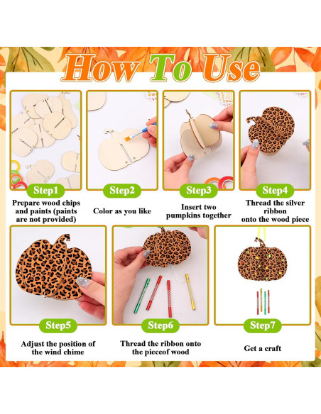 Kit de Manualidades de Calabaza 3D RZJSLSHANHAI - 95 Piezas