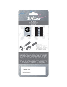 Clips para Chupetes Baby Fanatic Las Vegas Raiders 2-Pack 2