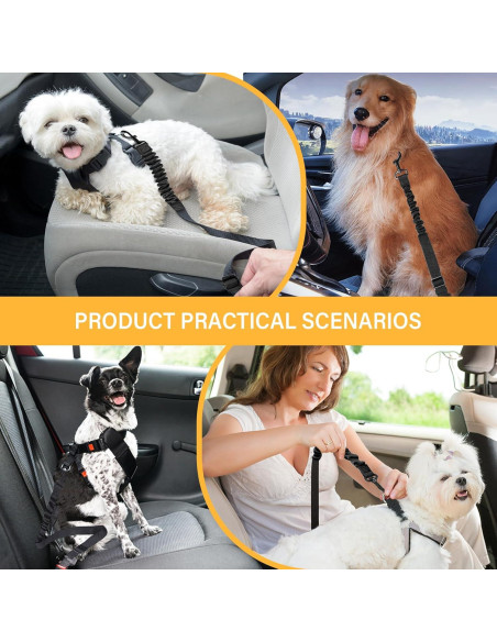 Cinturón de Seguridad para Perros Famstar Ajustable 62.5-91cm