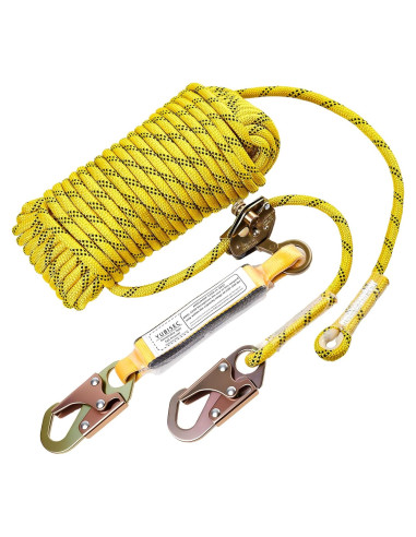 Arnés de Cuerda de Seguridad Yubisec 30m con Absorbedor de Choque
