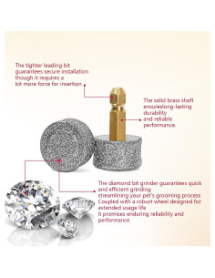 Cabezas de Repuesto para Molinos de Uñas Casfuy - 2 Unidades 2