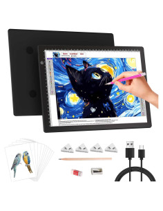 Mesa de Luz LED Zocelight A4 Ultra Delgado con 3 Niveles