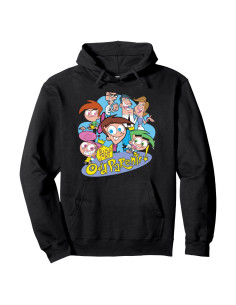 Sudadera con Capucha Unisex Nickelodeon Los Padrinos Mágicos