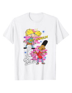 Camiseta Gráfica Hey Arnold para Mujeres - Nostalgia 90s