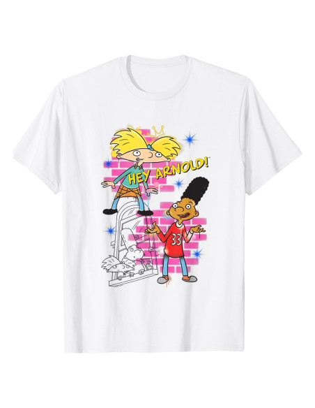 Camiseta Gráfica Hey Arnold para Mujeres - Nostalgia 90s