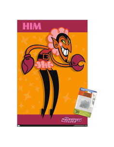 Póster Las Chicas Superpoderosas Him - Trends International 37x57cm