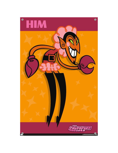 Póster Las Chicas Superpoderosas Him - Trends International 37x57cm