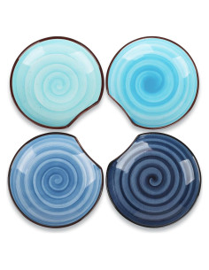 Soporte para Cucharas KitchenTour Cerámica 11.94 cm Set 4 Colores