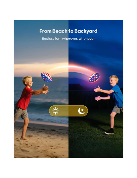 Pelota de Fútbol Iluminada QPAU 10.5" para Niños y Adolescentes