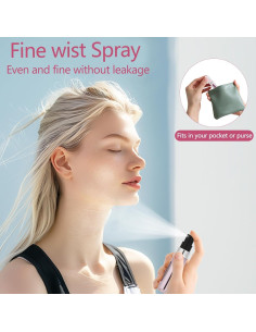 Botella Atomizador de Perfume Recargable Opasyo 5ml - 4 Piezas 2