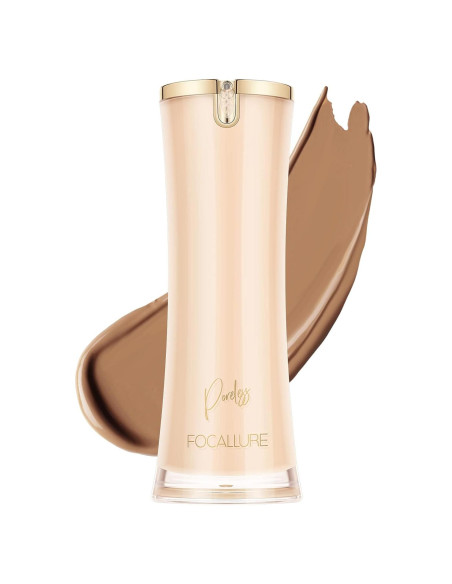 Base Perfecta FOCALLURE Maquillaje Líquido YL31 Canela 150g