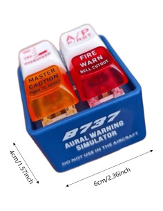 Llave de Alerta EGPWS para Pilotos y Tripulación - 2 Piezas 2