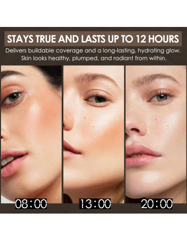 Base Perfecta FOCALLURE Maquillaje Líquido YL31 Canela 150g