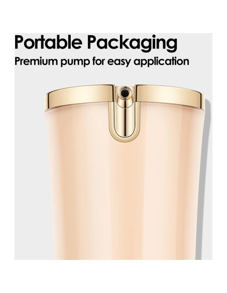 Base Perfecta FOCALLURE Maquillaje Líquido YL31 Canela 150g