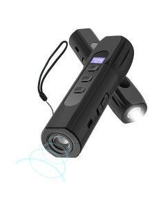 Dispositivo Antiladridos Ultrasónico HVSOTV Recargable 3-en-1