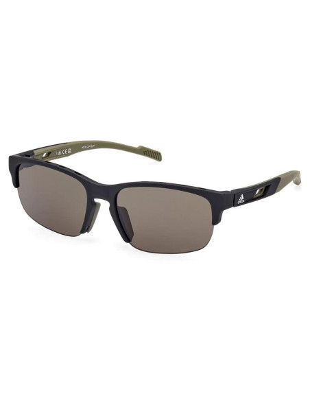 Gafas de sol Adidas Sport SP 0068 02N Negro mate/Verde