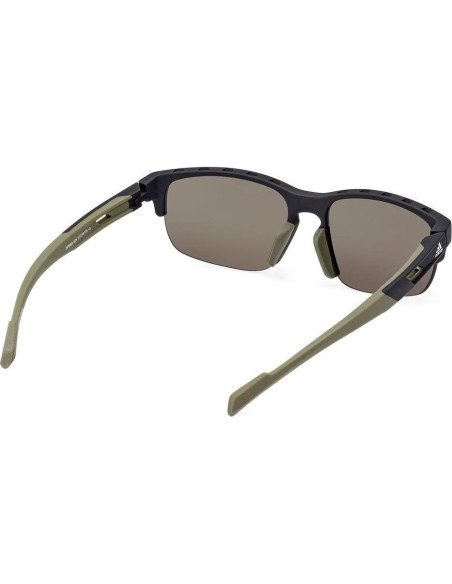 Gafas de sol Adidas Sport SP 0068 02N Negro mate/Verde