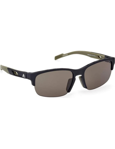 Gafas de sol Adidas Sport SP 0068 02N Negro mate/Verde