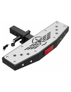 Escalón de Enganche POFENZE 2" Antirrobo Acero Inoxidable