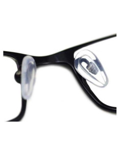 Almohadillas de Silicona para Nariz de Gafas WOIWO 25 Pares 14mm