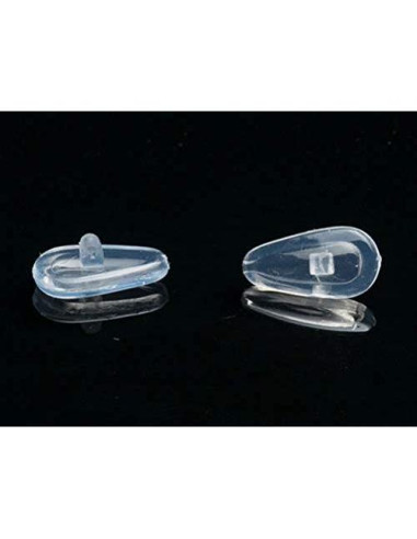Almohadillas de Silicona para Nariz de Gafas WOIWO 25 Pares 14mm
