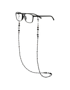 Cadena de Gafas Vintage con Perlas para Mujeres 77 cm