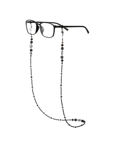 Cadena de Gafas Vintage con Perlas para Mujeres 77 cm