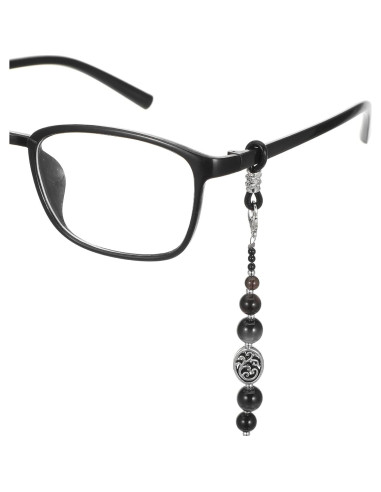 Cadena de Gafas Vintage con Perlas para Mujeres 77 cm