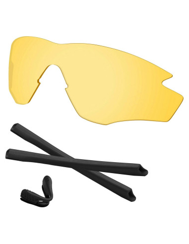 Lentes de Reemplazo Polarizados Predrox para Oakley M2 Amarillo HD