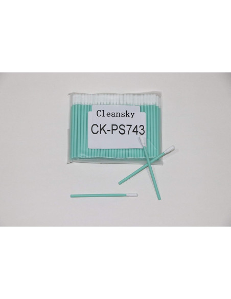 100 Bastones de Limpieza de Poliéster CK-PS743 para Electrónica