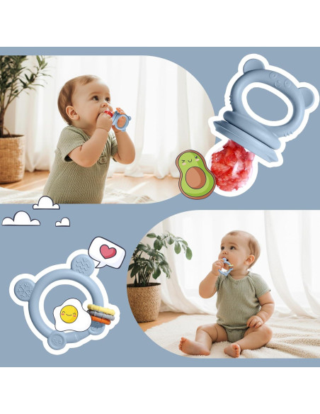 Conjunto de Alimentación para Bebés Catvegue - Silicona BPA Free
