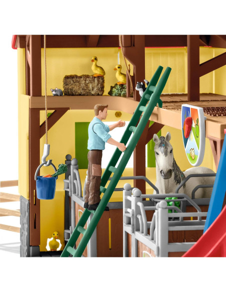 Estable de Caballos Schleich 42485 - Juguete Educativo 49x34.5cm Estable de Caballos Schleich 42485 - Juguete Educativo 49x34.5cm