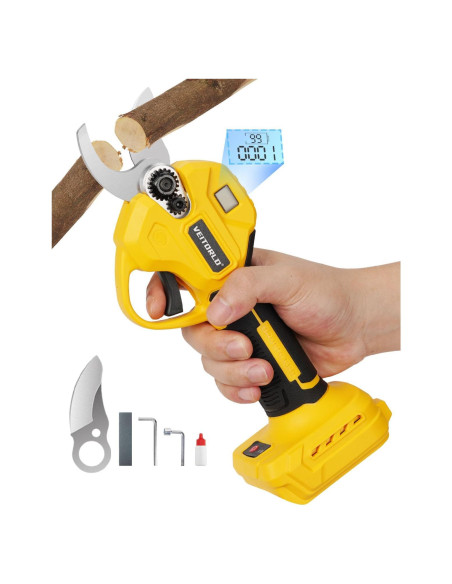 Tijeras de Podar Eléctricas Veitorld 20V Sin Batería 30mm