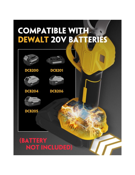 Tijeras de Podar Eléctricas Veitorld 20V Sin Batería 30mm