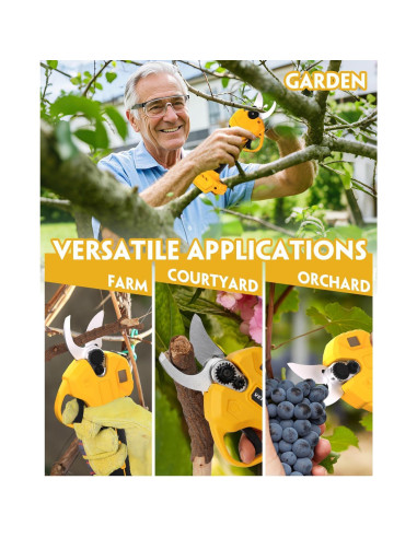 Tijeras de Podar Eléctricas Veitorld 20V Sin Batería 30mm