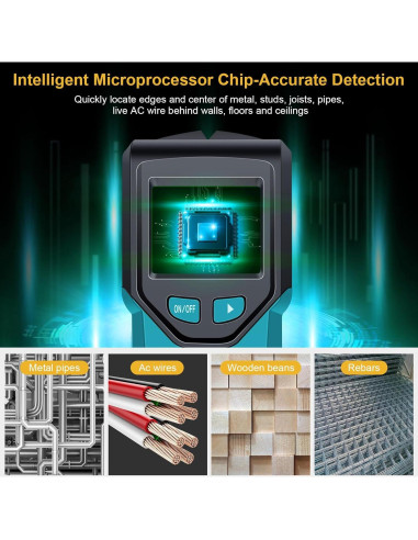 Buscador de Estudio Escáner de Pared JAXWQ TH410 5 en 1