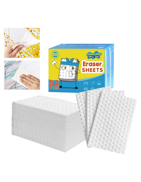 Hojas de Borrador Mágico Zomum 52 PCS Melamina Multiusos